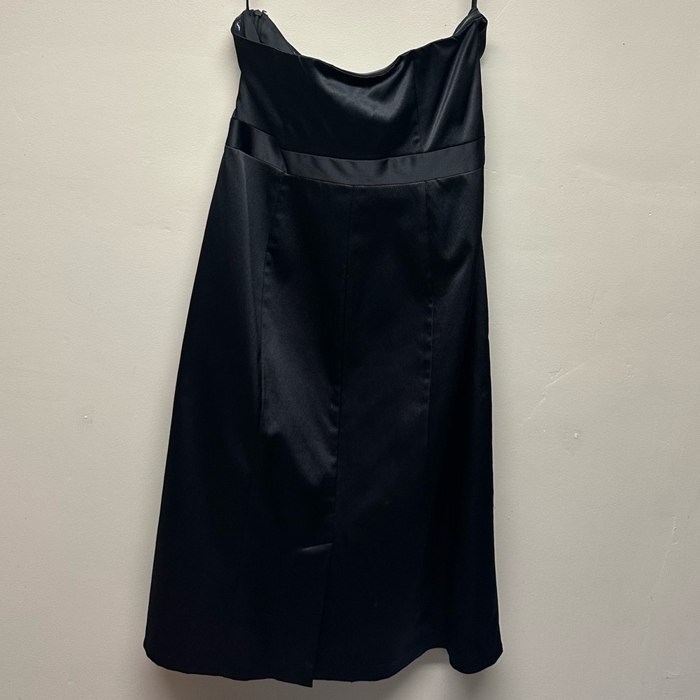 The Limited Black Strapless Dress